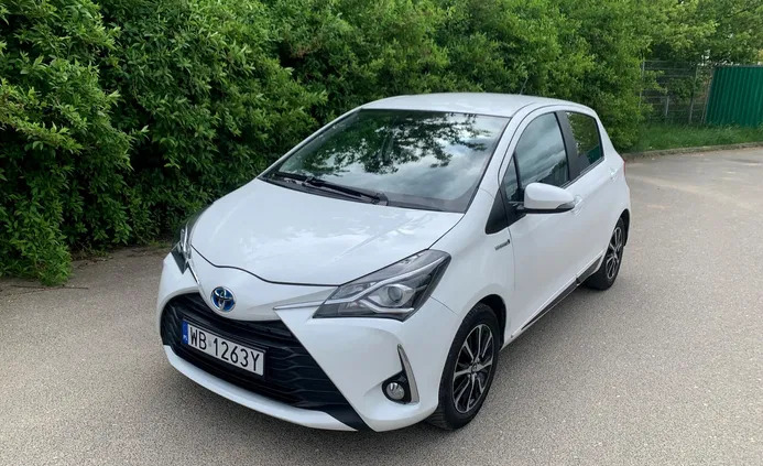 samochody osobowe Toyota Yaris cena 56500 przebieg: 50500, rok produkcji 2018 z Pruszków